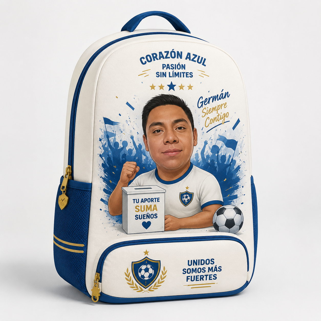 Mochila blanca German